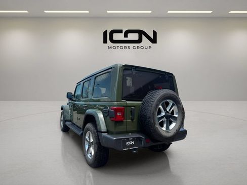 Used 2023 Jeep Wrangler Unlimited Sahara w/ LED Lighting Group AWD/4WD image 3