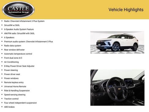 Certified 2024 Chevrolet Blazer LT w/ Convenience Package image 8