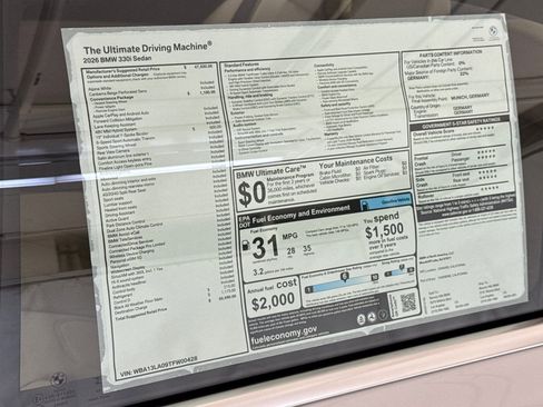 Used 2026 BMW 330i Sedan w/ Convenience Package image 29