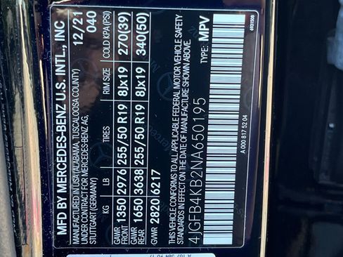 Used 2022 Mercedes-Benz GLE 350 4MATIC image 9