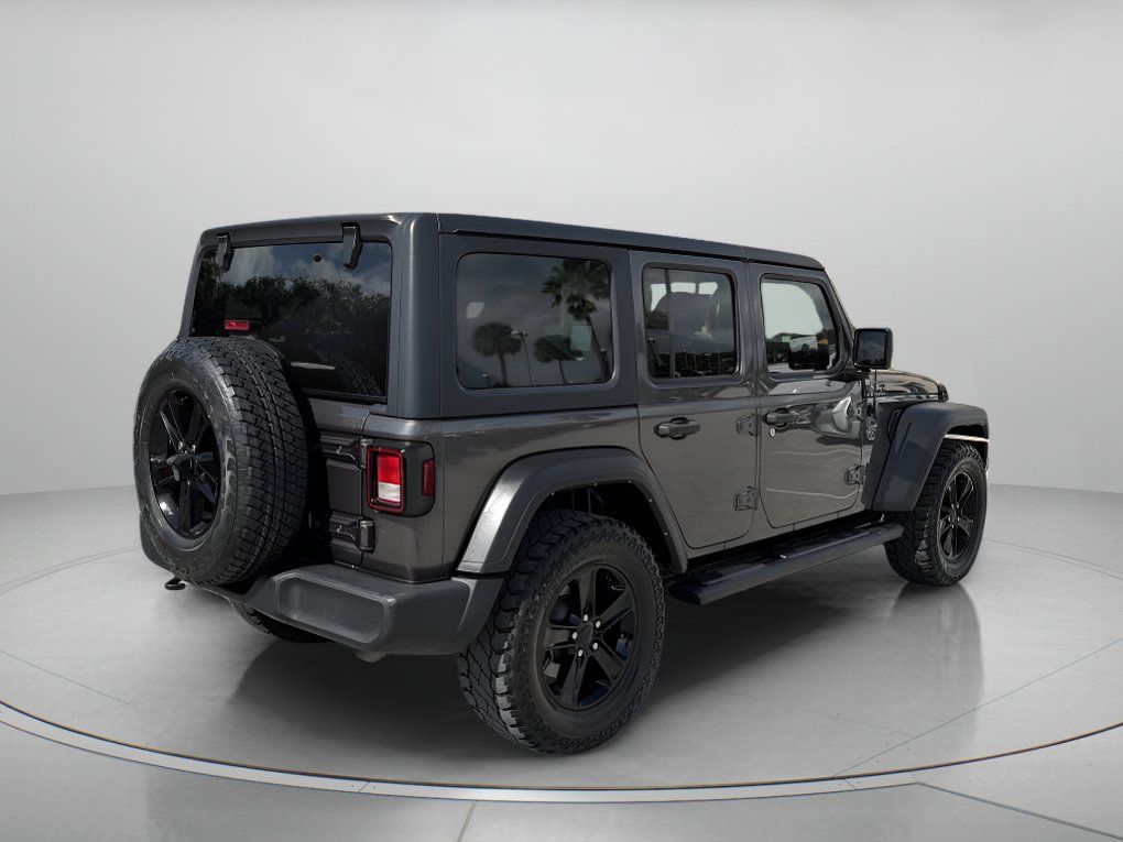 Used 2021 Jeep Wrangler Unlimited Sport AWD/4WD image 3