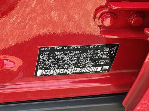 Certified 2026 Honda HR-V Sport image 15