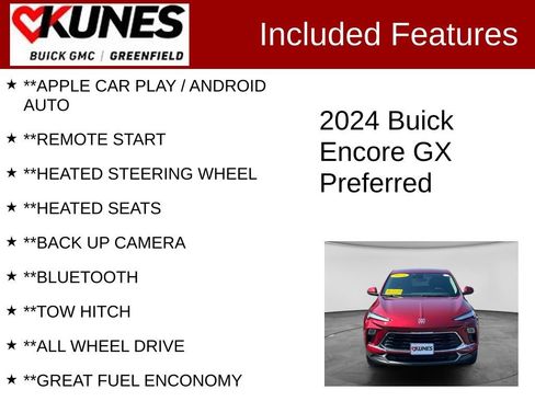 Used 2024 Buick Encore GX Preferred w/ Comfort Package AWD/4WD image 2