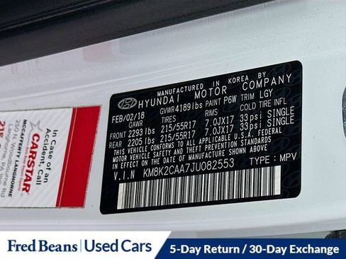 Used 2018 Hyundai Kona SEL image 34