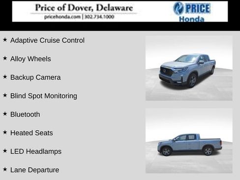 Certified 2023 Honda Ridgeline RTL image 2
