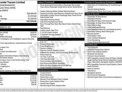 Used 2022 Hyundai Tucson Limited FWD image 8