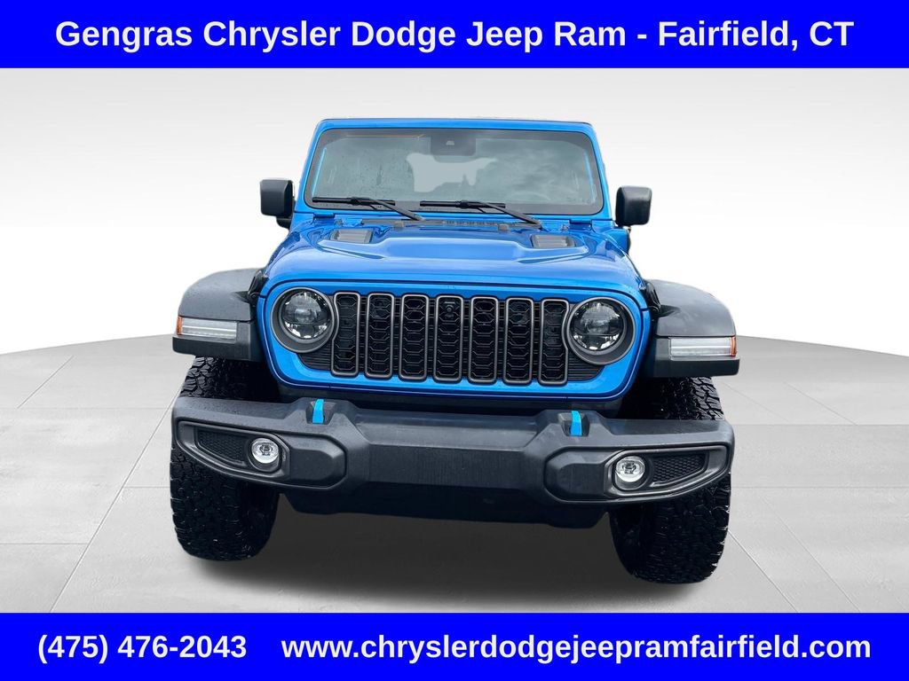 Certified 2025 Jeep Wrangler Unlimited Rubicon 4xe w/ Safety Group AWD/4WD image 2