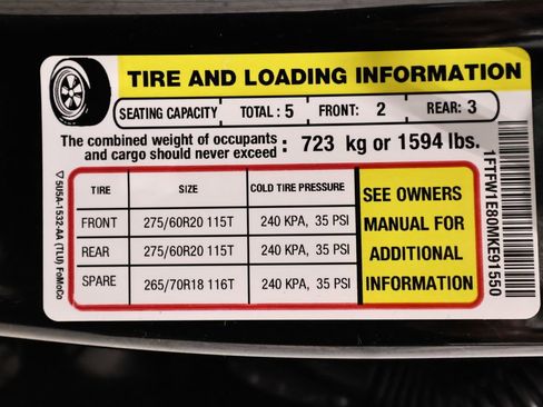 Certified 2021 Ford F150 Lariat w/ Equipment Group 502A High AWD/4WD image 47