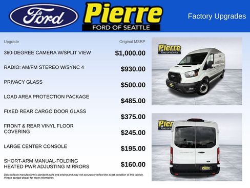 New 2025 Ford Transit 250 148 Medium Roof w/ Load Area Protection Package image 13