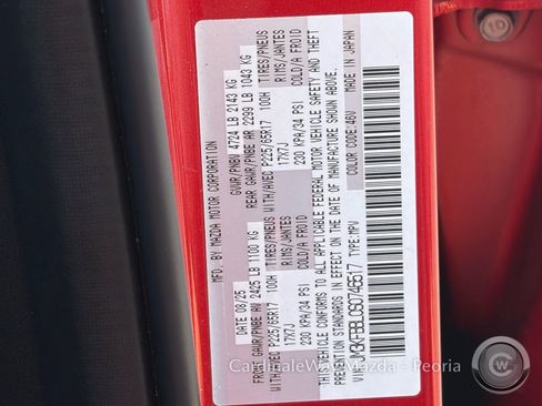 Certified 2025 MAZDA CX-5 AWD 2.5 S w/ Select Package image 33