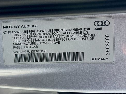 New 2025 Audi A5 2.0T Premium Plus AWD/4WD image 48