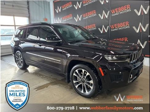 Used 2023 Jeep Grand Cherokee L Overland w/ Advanced Protech Group III AWD/4WD image 1