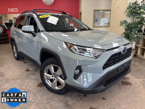 Used 2021 Toyota RAV4 XLE Premium AWD/4WD image 1