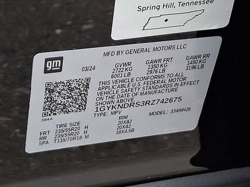 Certified 2024 Cadillac XT5 Premium Luxury w/ Technology Package image 27