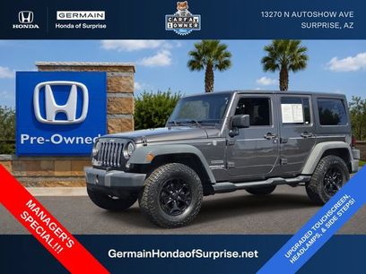 Used 2016 Jeep Wrangler Unlimited Sport w/ Quick Order Package 24S