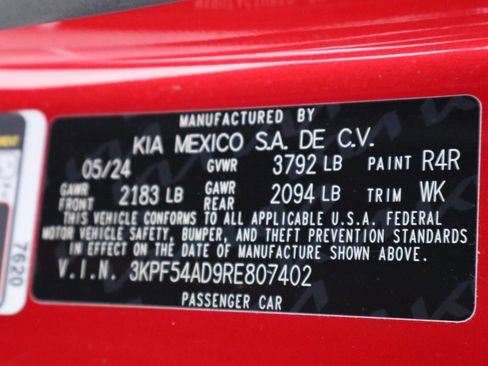 Used 2024 Kia Forte GT-Line w/ GT-Line Premium Package FWD image 48