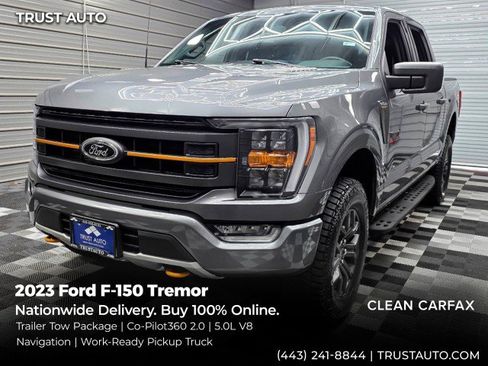 Used 2023 Ford F150 Tremor w/ Trailer Tow Package AWD/4WD image 1