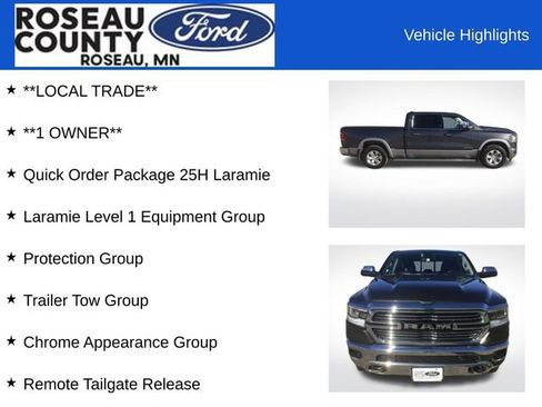 Used 2020 RAM 1500 Laramie AWD/4WD image 34