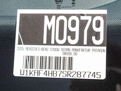 New 2025 Mercedes-Benz C 300 4MATIC Sedan image 28