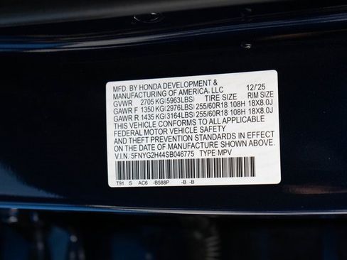 New 2025 Honda Pilot EX-L image 30