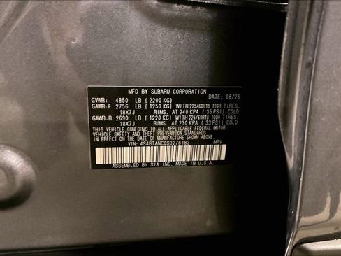 Used 2025 Subaru Outback Limited image 35