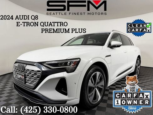 Used 2024 Audi Q8 e-tron Premium Plus w/ Premium Plus Package AWD/4WD image 1
