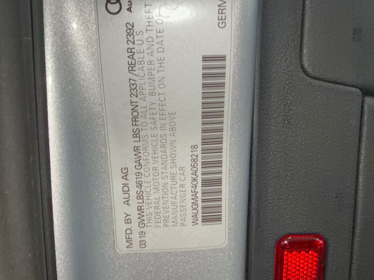 Used 2019 Audi A4 2.0T Premium w/ Convenience Package FWD image 31