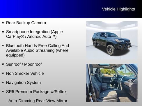 Used 2018 Toyota 4Runner SR5 Premium AWD/4WD image 4