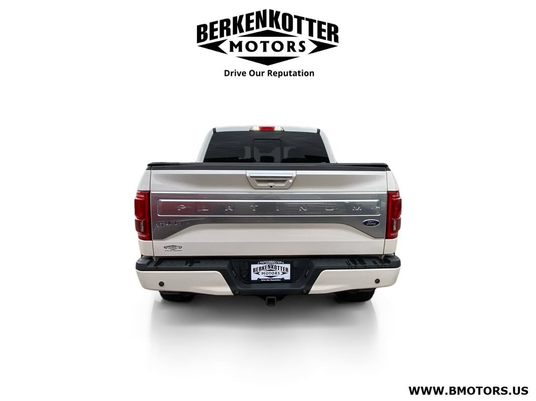 Used 2015 Ford F150 Platinum w/ Equipment Group 701A Luxury AWD/4WD image 4