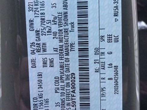 New 2026 Ford F150 Tremor w/ Equipment Group 402B AWD/4WD image 39