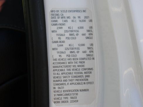 Used 2021 RAM 4500 Tradesman RWD image 41