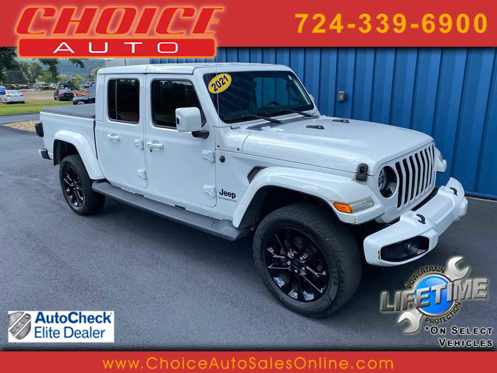 Used 2021 Jeep Gladiator Overland AWD/4WD image 1