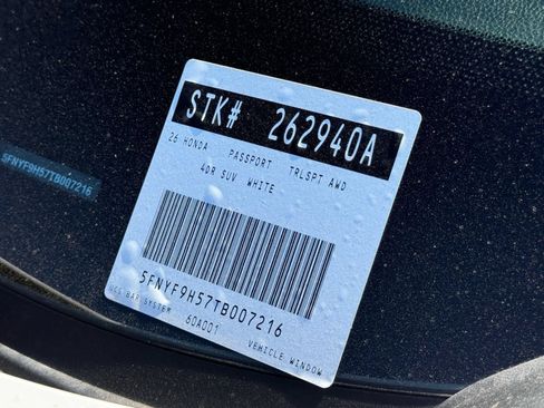 Certified 2026 Honda Passport TrailSport image 34