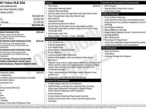 Used 2019 GMC Yukon SLE w/ Convenience Package image 22