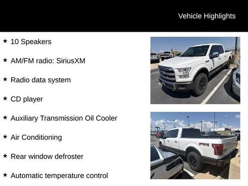 Used 2016 Ford F150 King Ranch w/ Equipment Group 601A Luxury AWD/4WD image 15