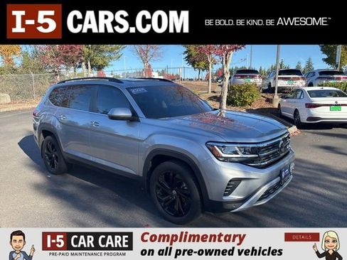 Certified 2022 Volkswagen Atlas SE image 1