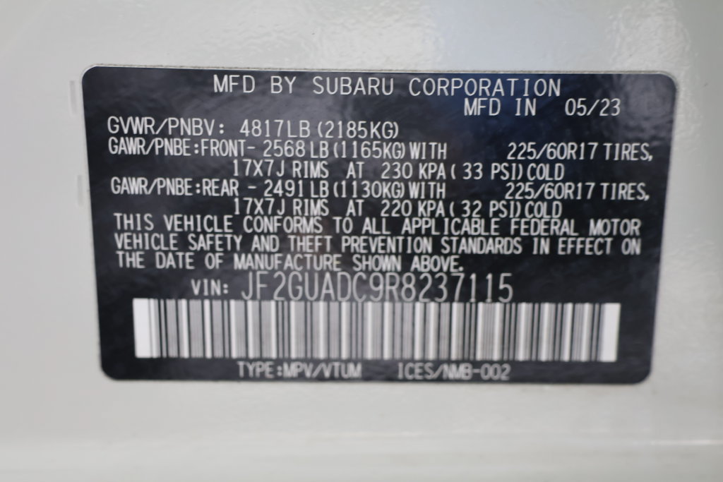 Used 2024 Subaru Crosstrek 2.0i Premium AWD/4WD image 27