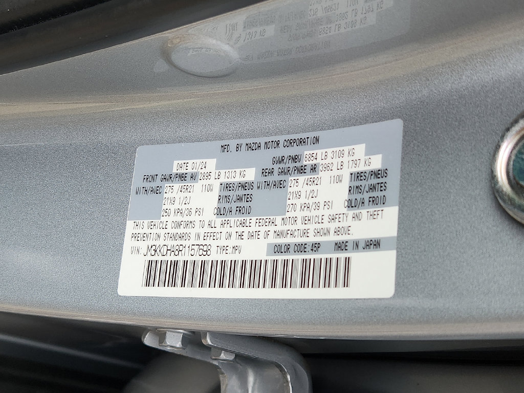 Used 2024 MAZDA CX-90 Plug-In Hybrid w/ Premium Pkg AWD/4WD image 28