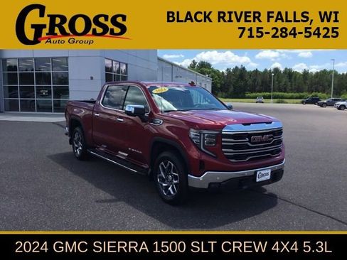 Used 2024 GMC Sierra 1500 SLT w/ SLT Premium Plus Package AWD/4WD image 1