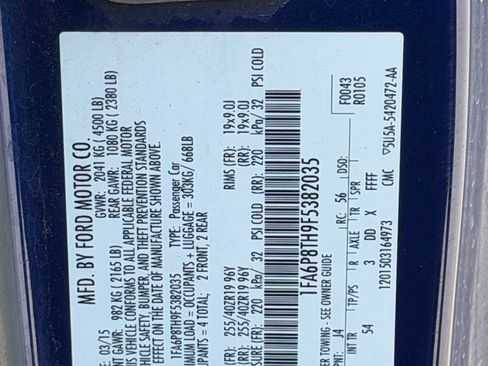 Used 2015 Ford Mustang Premium w/ Ecoboost Performance Package RWD image 31
