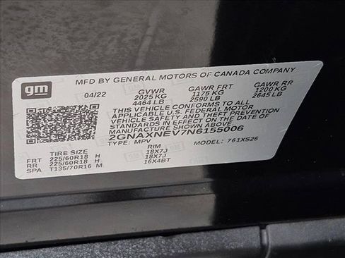 Used 2022 Chevrolet Equinox Premier FWD image 25