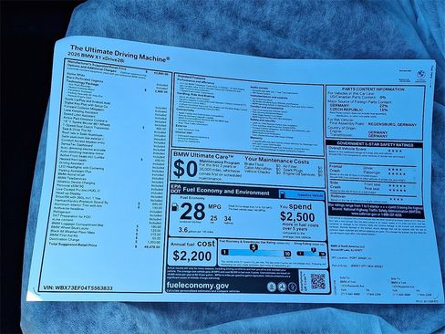 New 2026 BMW X1 xDrive28i w/ Technology Package image 19