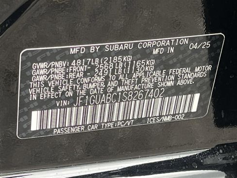 Certified 2025 Subaru Impreza 2.0i image 29