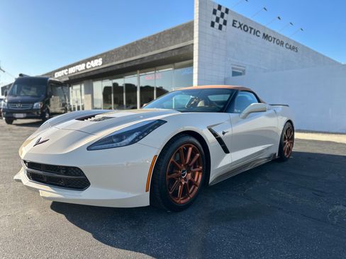 Used 2016 Chevrolet Corvette Stingray Convertible w/ 3LT Preferred Equipment Group RWD image 1