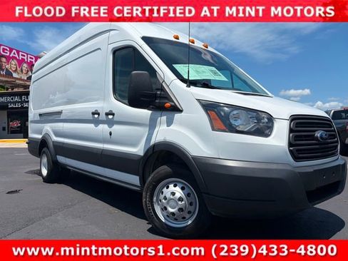 Used 2018 Ford Transit 350 148 High Roof Extended DRW RWD image 6