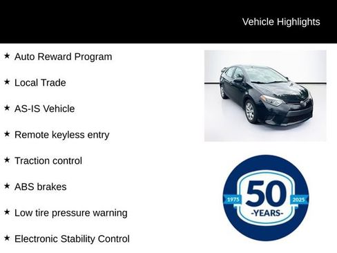 Used 2015 Toyota Corolla LE FWD image 12