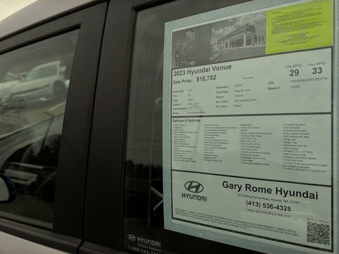 Certified 2023 Hyundai Venue SE FWD image 23