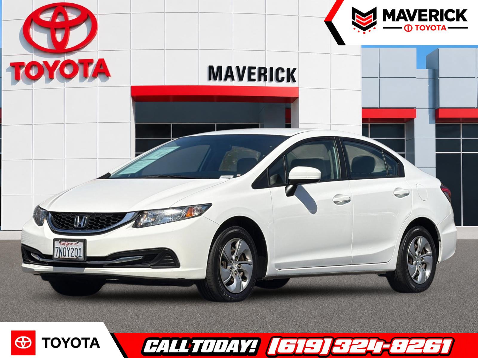 Used 2014 Honda Civic LX image 1