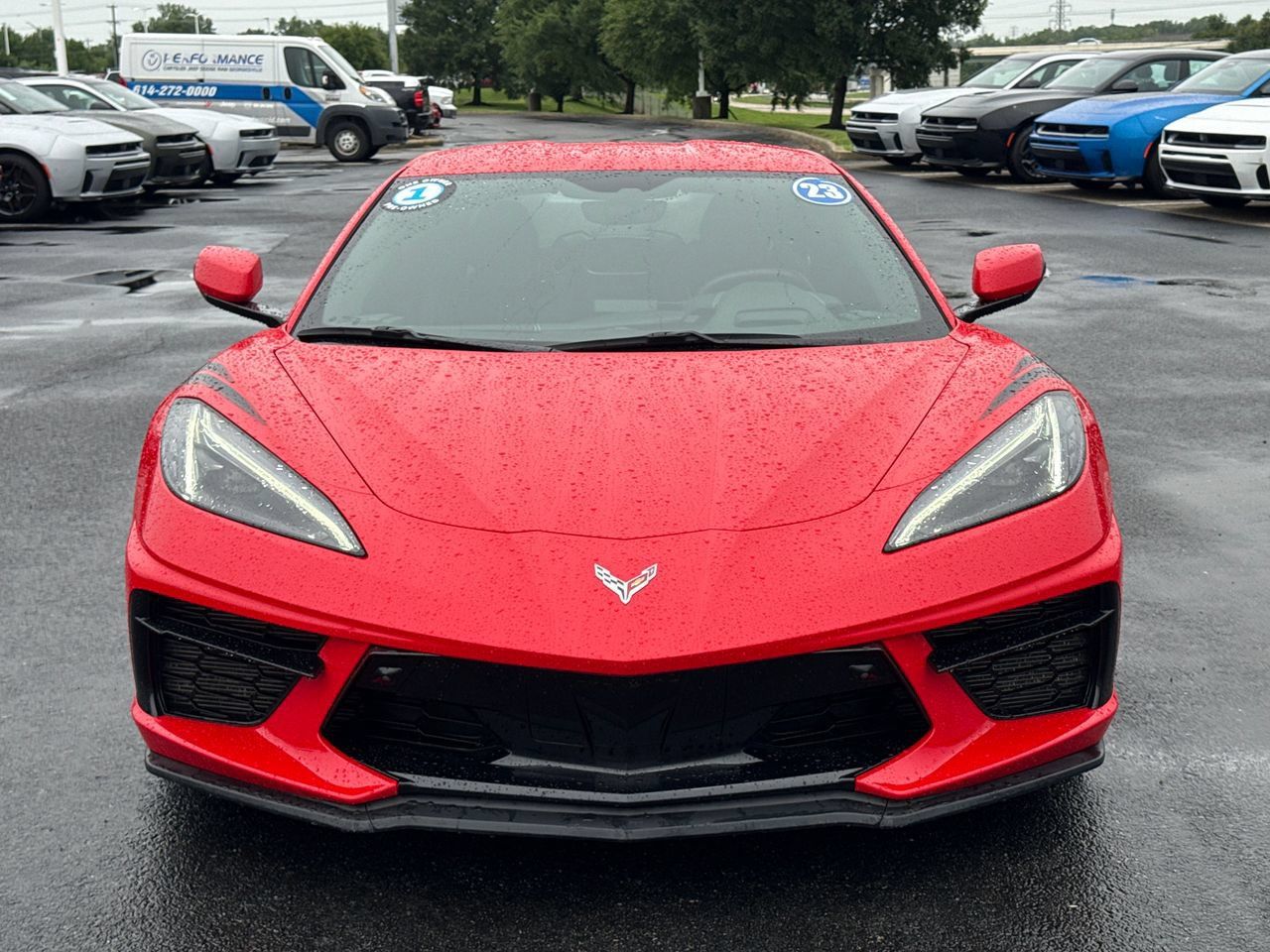 Used 2023 Chevrolet Corvette Stingray Premium Cpe w/ Chrome Exterior Badge Package RWD image 8