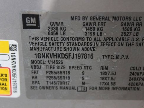 Used 2015 Chevrolet Traverse LT image 10